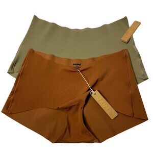 SKIMS Naked Dipped Boy Short Lot of 2 Desert Carmel XS